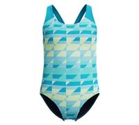 Speedo Print Splashback Damen Schwimmanzug, blau 116