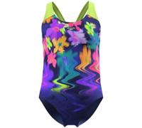 Speedo Print Splashback Damen Schwimmanzug, blau 140