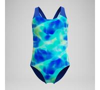 SPEEDO Print Splashback One Piece Kinder | BLU/LTGRN | 140