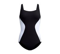 SPEEDO Quantum Contour Damen Badeanzug Schwarz/Weiß, 42