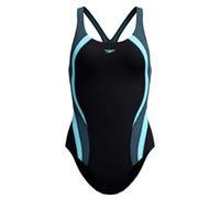 Speedo Quantum Rib Splice Damen Schwimmanzug, schwarz 48
