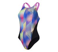 Speedo - "Recordbreaker" Badeanzug Rundum bedruckt für Damen - Training (Bunt) EU 40 / UK 12