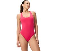 SPEEDO Solid Scoop Neck Damen Badeanzug Rubinrot, S