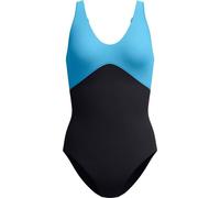 Sculpture Butterfly Back One Piece BLK/LTBLU 44