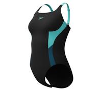 Speedo Shape-Badeanzug "Splice" in Schwarz - Größe 38 | Damen Bademode