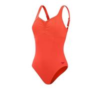 Speedo Shaping AquaNite 1 Piece Badeanzug für Damen, Rot, 36