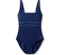 Speedo Shaping Contour Eclipse Damen Badeanzug, blau 40