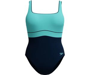 Speedo Shaping Contour Eclipse Damen Badeanzug, blau 42