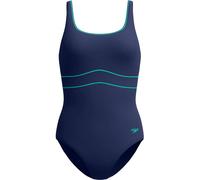 Speedo Shaping Contour Eclipse Damen Badeanzug, blau 50