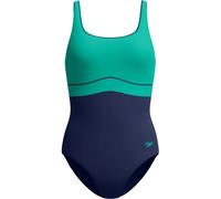 Speedo Shaping Contour Eclipse Damen Badeanzug, grün 46