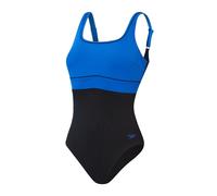 Badeanzug SPEEDO Gr. 38, N-Gr, schwarz (black, blue) Damen Badeanzüge Ocean Blue (26376425-38)