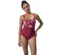 Speedo Badeanzug Shaping Contoureclipse – formgebend mit Print – Rosa UK 38 Damen