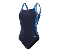 Speedo Shaping LunaLustre Printed Damen Schwimmanzug, blau 50