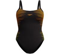 Speedo Shaping Scoop Badeanzug Damen 9179 - black/amberwave 50
