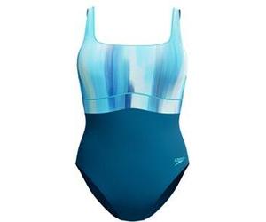 Speedo - SPEEDO Damen Badeanzug Womens Shaping ContourEclipse Printed Swimsuit - Gr. - 46