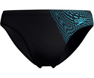Speedo - SPEEDO Mens Medley Logo 7cm Brief 16553 Black/Picton Blue - Gr. - 5