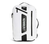 Speedo Team-Rucksack, Unisex, für Erwachsene, Größe M, 25 Liter, Speedo Weiß/Schwarz, One Size, Teamster Rucksack, mittelgroß, 25 Liter