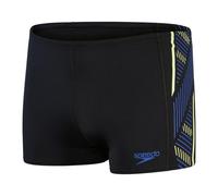 Speedo - "Tech" Schwimmshorts für Herren (Schwarz/Blau) 2XS