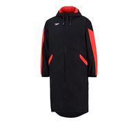 Speedo Unisex-Erwachsene Jacke mit Fleece-Futter, Teamfarben Parka, Edge Red, Small