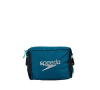 Speedo Unisex Erwachsene Pool Slide Bag Pooltasche, Nordic Teal/Schwarz/Grün Glow, Einheitsgröße