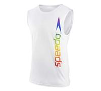 Speedo Unisex-Erwachsene Tank Top Sleeveless Muscle Graphic Tanktop, Pride Multi, X-Large
