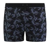 Speedo Valmilton Asht Herren Schwimmshorts Schwarz/Grau 30 (Größe)