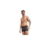 Speedo Herren Valmilton Aquashort | Schwimmbekleidung für den Urlaub Schwimmbekleidung, Schwarz/Grau, 38/15
