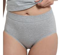 Speidel Bio Single-Jersey Damen-Taillenslip Bio Cotton plus 38 grau meliert