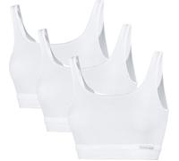 Speidel Bio Single-Jersey Damen-Bustier Bio Cotton plus im 3er-Pack 38 weiß