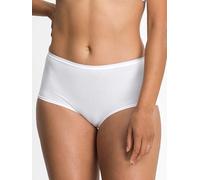 Panty SPEIDEL "Take-two", Damen, Gr. 36, weiß, Obermaterial: 92% Baumwolle, 8% Elasthan, unifarben, körpernah, Unterhosen Panty, bequem, elastisch, atmungsaktiv, basic, Baumwollmix (35964549-36) weiß