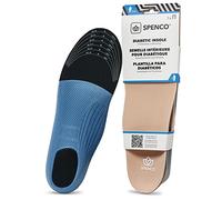 Spenco Diabetiker-Einlegesohlenbesatz für Dämpfung, reduzierte Reibung, Fußbeschwerden und ganztägigen Komfort - Herren 7-13