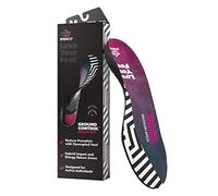 Spenco Ground Control Medium Arch Black SM (Men's 6-7, Women's 7-8) Regular