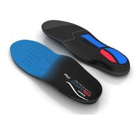 Spenco Total Support Schalensporteinlagen mit gratis GreenFeet Sneakersocken und 3 Zonen Dämpfung (44/46, Maxx/Black)