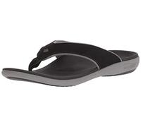 Spenco Women's Yumi Plus Sandal, Onyx, 7 W US