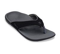 Spenco Yumi Sandal, Damen Yumi Frauen Zehensteg Sandale, Schwarz (Black), 40 EU (6.5 UK)