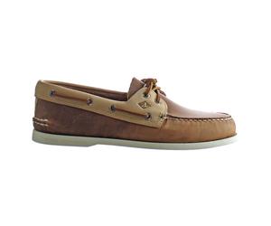 Sperry A/0 2-Eye Herren braune Schuhe EU 40,5 / UK 7