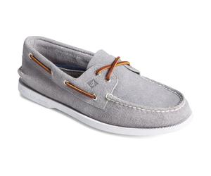 Sperry A/0 2-Eye Herren graue Schuhe EU 40,5 / UK 7