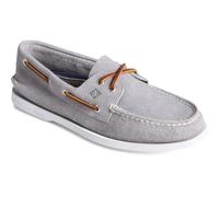 Sperry A/0 2-Eye Herren graue Schuhe EU 42 / UK 8