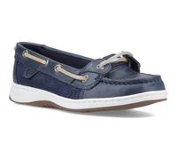 Sperry Angelfish Leder & Baumwollschuhe Für Damen In Marineblau EU 36,5 / UK 3,5