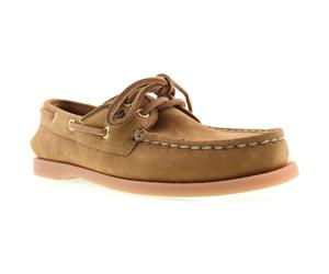Sperry Authentic 2 Eye Bootslackleder Damen Tan Bootsschuhe EU 37 / UK 4