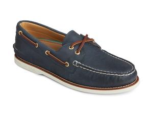 Sperry Authentic Gold Cup Herren Bootsschuhe Aus Leder In Marineblau EU 44.5 / UK 10