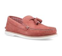 Sperry Authentic Original Herren Rote Leder Loafer EU 46 / UK 11