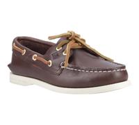 Sperry Authentische 2-Augen-Leder Damen Braune Standard Bootsschuhe EU 38,5 / UK 5,5