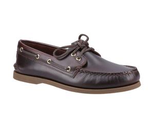 Sperry Authentische 2-Augen-Leder Herren Amaretto Bootsschuhe EU 45.5 / UK 10.5