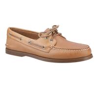 Sperry Authentische 2-Augen Leder Herren Bootsschuhe in Nussbaum EU 44.5 / UK 10