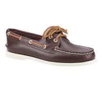 Sperry Authentische 2-Augen-Leder Herren Braune Bootsschuhe EU 40,5 / UK 7