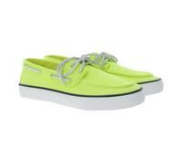 SPERRY Bahama 2.0 Canvas Boots-Schuhe nachhaltige Damen Freizeit-Schuhe mit Memory-Schaum Sohle STS88708 Lime-Grün 39