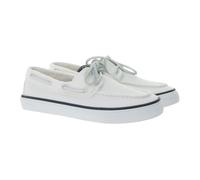 SPERRY Bahama 2.0 Canvas Boots-Schuhe nachhaltige Damen Freizeit-Schuhe mit Memory-Schaum Sohle STS88709 Weiß 37 1/2