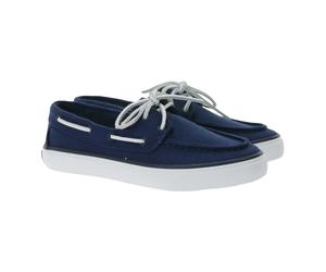 SPERRY Bahama 2.0 Canvas Boots-Schuhe nachhaltige Damen Freizeit-Schuhe mit Memory-Schaum Sohle STS88706 Navy 35 1/2