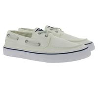 SPERRY Bahama II SW Herren Bootsschuhe Leinen-Schuhe STS22016 Weiß 40